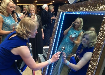 The magic mirror at a Corporate Event in Nottingham