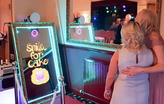 Our Magic Mirror, available to hire in Nottingham, Derby, Leicester