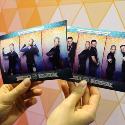 corporate photo booth prints